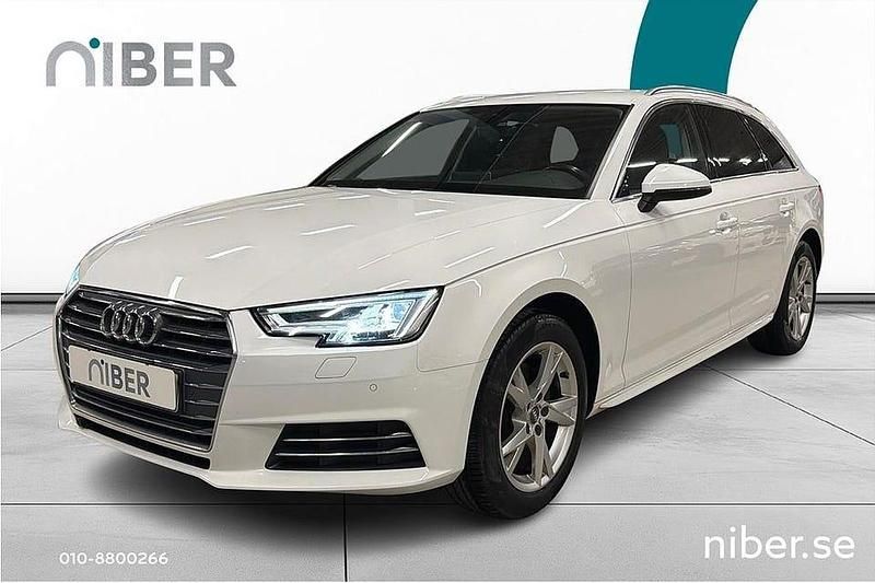 Begagnad Audi A4 Sport 150 HK (110 kW) 2015 Vit Kombi