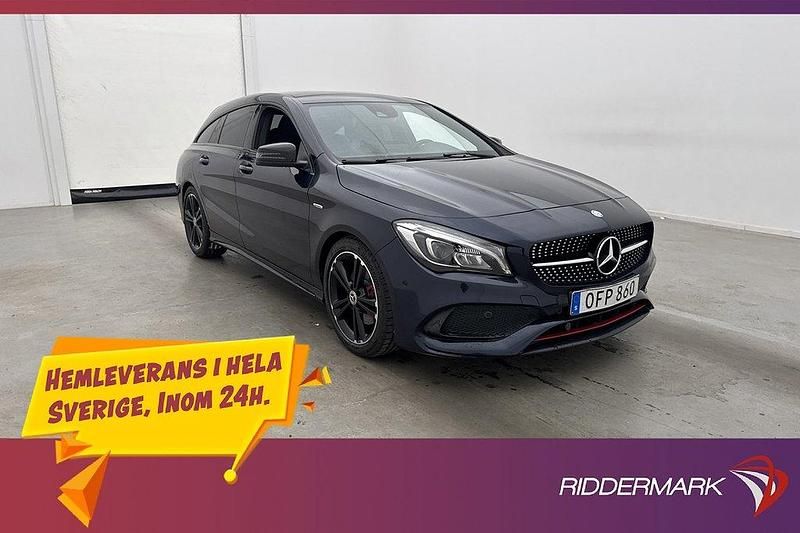 Mörkröd Begagnad 2016 Mercedes CLA250 AMG Sedan | 284 800 kr (Lite dyr) - Bild 1/3