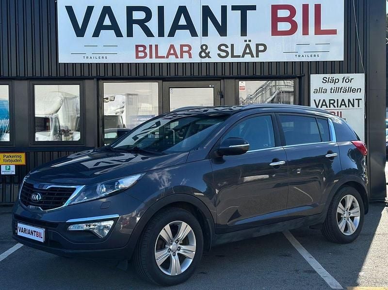 Grå Begagnad 2012 Kia Sportage EX SUV | 89 700 kr (Marknadspris) - Bild 1/4