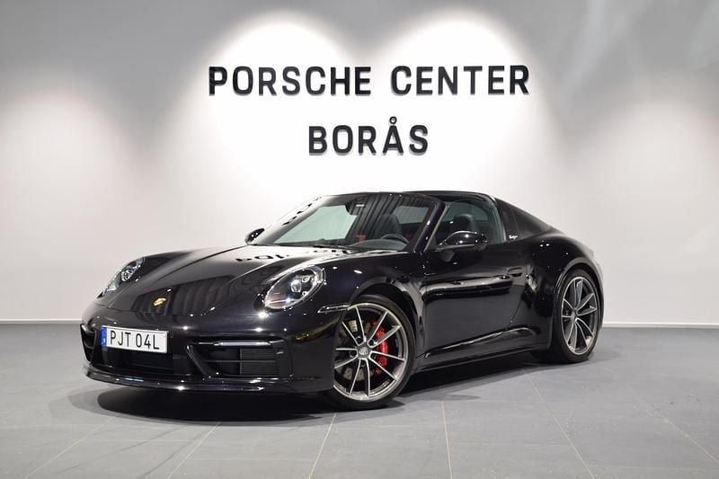 Svart Begagnad 2021 Porsche 911 Targa 4S Cab | 1 629 000 kr - Bild 1/4