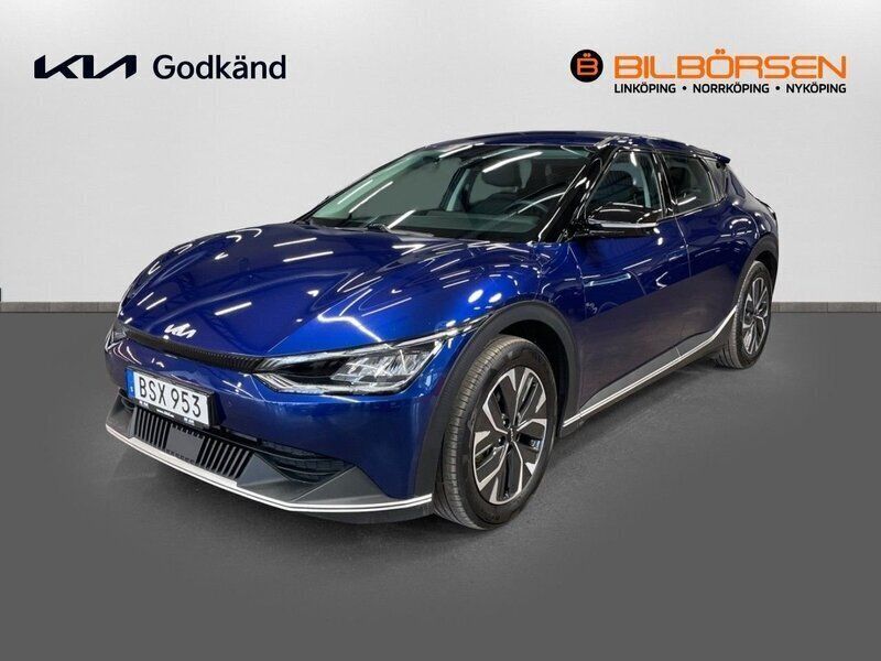 Blå Begagnad 2021 Kia EV6 4 SUV | 399 900 kr (Dyr) - Bild 1/4