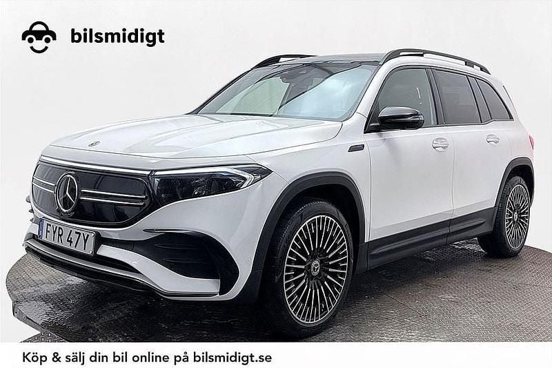 Vit Begagnad 2022 Mercedes EQB350 AMG SUV | 397 900 kr (Marknadspris) - Bild 1/3