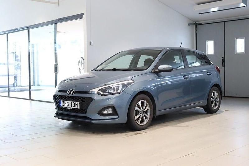 Begagnad Hyundai i20 101 HK (74 kW) 2019 Blå Halvkombi