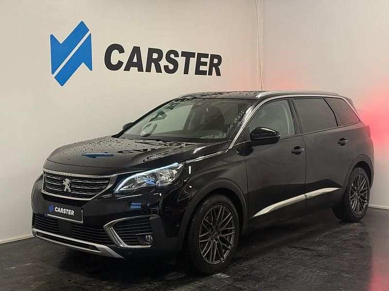 Svart Begagnad 2017 Peugeot 5008 Allure SUV | 204 900 kr (Marknadspris) - Bild 1/4