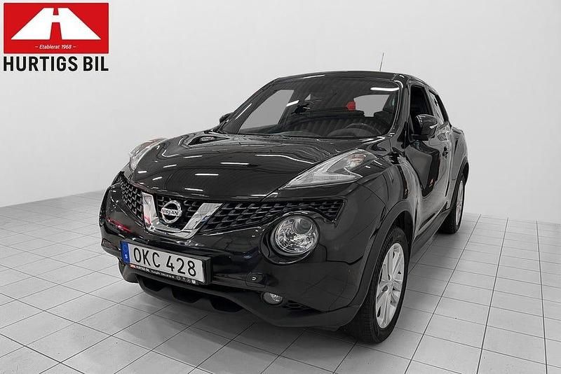Svart Begagnad 2016 Nissan Juke N-Connecta SUV | 87 900 kr (Marknadspris) - Bild 1/4