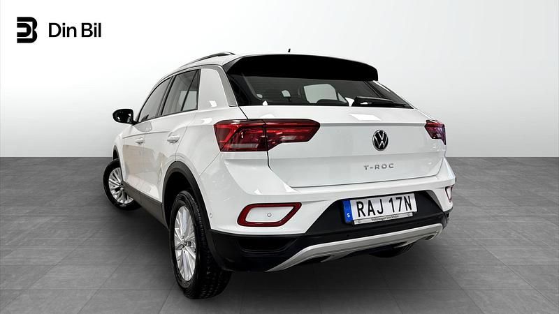 Begagnad VW T-Roc 151 HK (111 kW) 2023 Pure white SUV