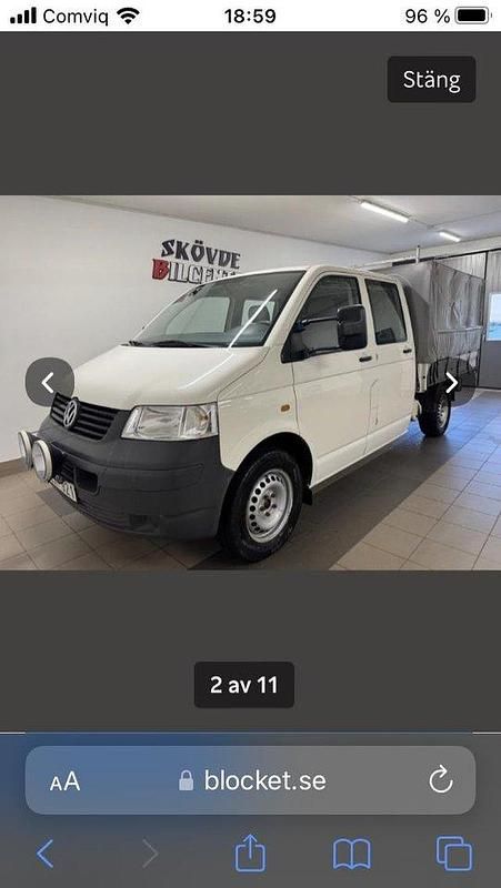 Begagnad 2007 VW T5 Van | 75 000 kr (Lite dyr) - Bild 1/4