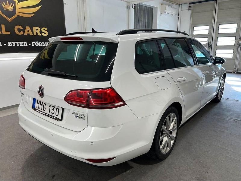 Vit Begagnad 2015 VW Golf VII GT Kombi | 127 990 kr (Marknadspris) - Bild 1/4