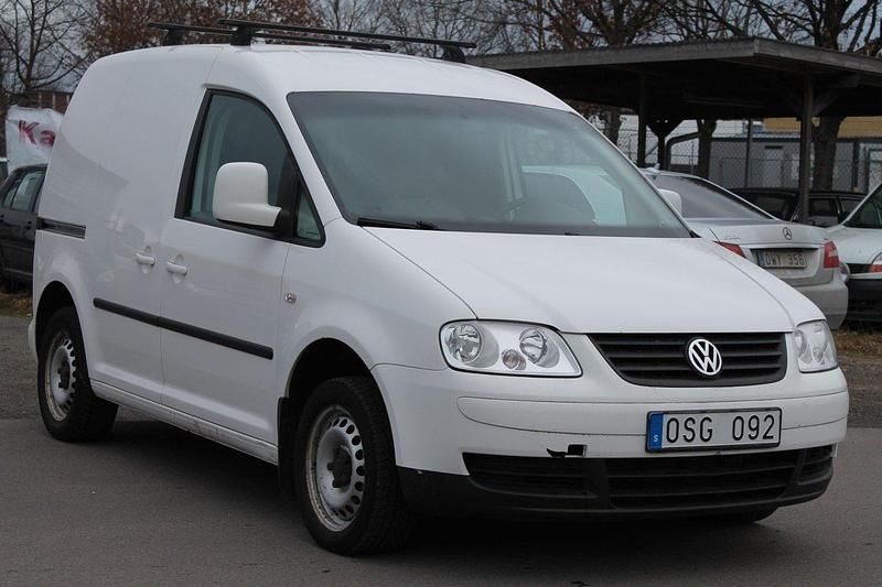 Vit Begagnad 2010 VW Caddy Minibuss | 32 000 kr (Superpris) - Bild 1/4