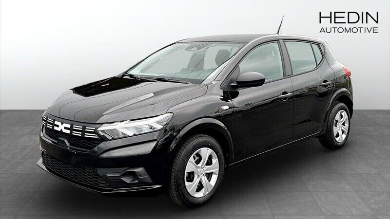 Mörkgrå Ny 2025 Dacia Sandero Essentiel Halvkombi | 200 700 kr (Marknadspris) - Bild 1/4