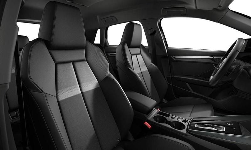 Ny Audi A3 Sportback e-tron 2026 Svart Halvkombi