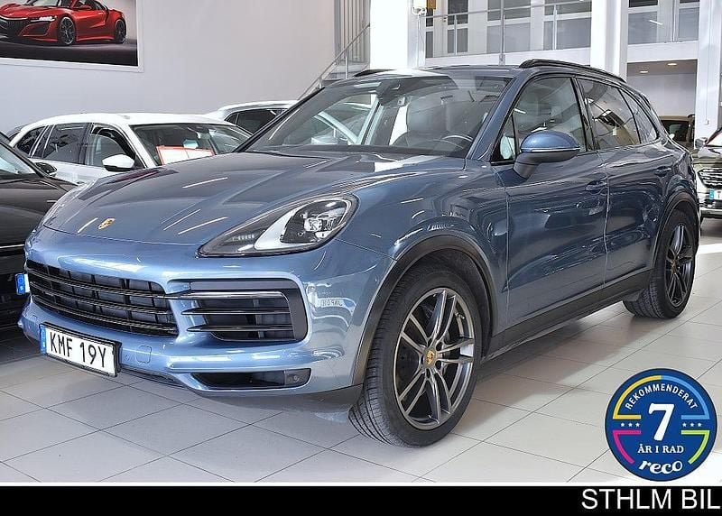 Svart Begagnad 2018 Porsche Cayenne S SUV | 579 000 kr (Bra pris) - Bild 1/4