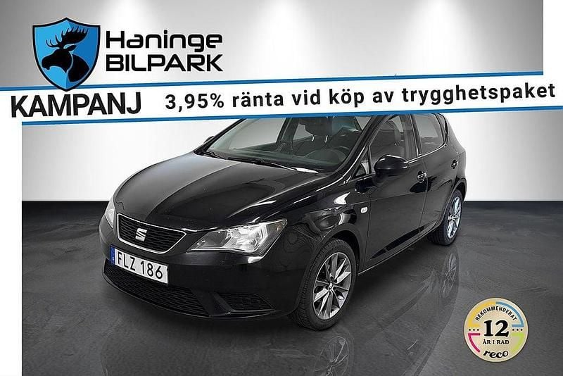 Svart Begagnad 2014 Seat Ibiza Style Halvkombi | 99 900 kr (Marknadspris) - Bild 1/2