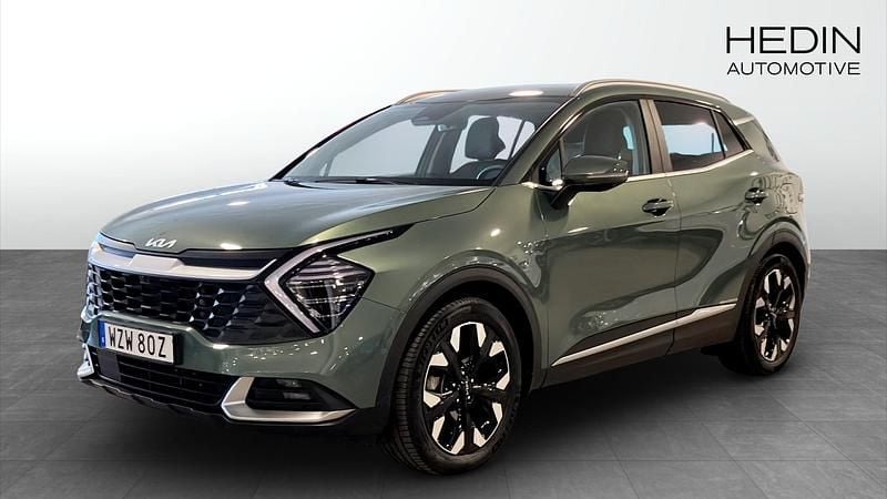 Grön (green) Begagnad 2022 Kia Sportage Advance SUV | 389 900 kr (Marknadspris) - Bild 1/4