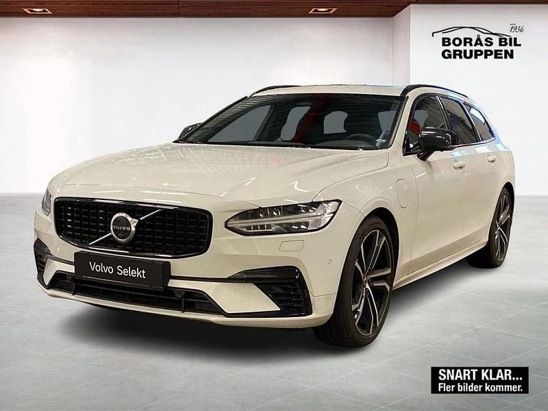 Vit Begagnad 2022 Volvo V90 R-Design Pro Kombi | 429 000 kr - Bild 1/3