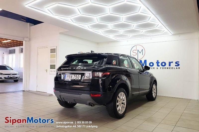 Begagnad Land Rover Range Rover evoque S 150 HK (110 kW) 2016 Svart SUV
