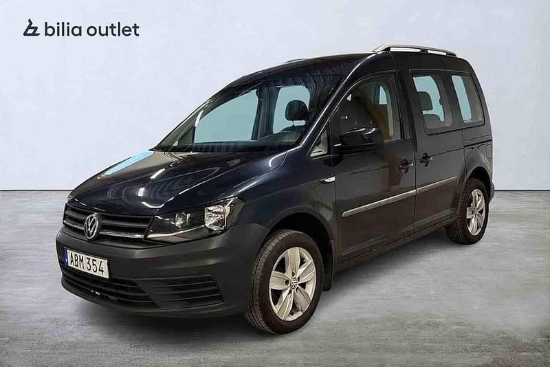 Begagnad VW Caddy 2018 Blå Minibuss