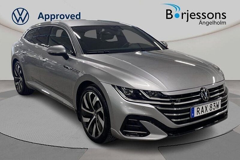 Silver Begagnad 2023 VW Arteon R-line Kombi | 434 000 kr (Lite dyr) - Bild 1/4