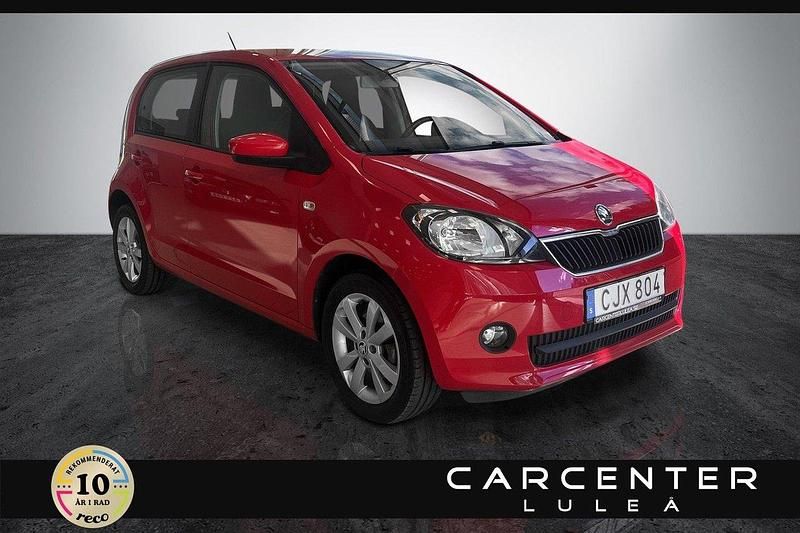Röd Begagnad 2014 Skoda Citigo Halvkombi | 69 900 kr (Marknadspris) - Bild 1/3