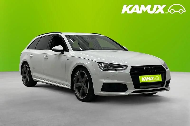 Vit Begagnad 2018 Audi A4 S-Line Kombi | 254 800 kr (Dyr) - Bild 1/4
