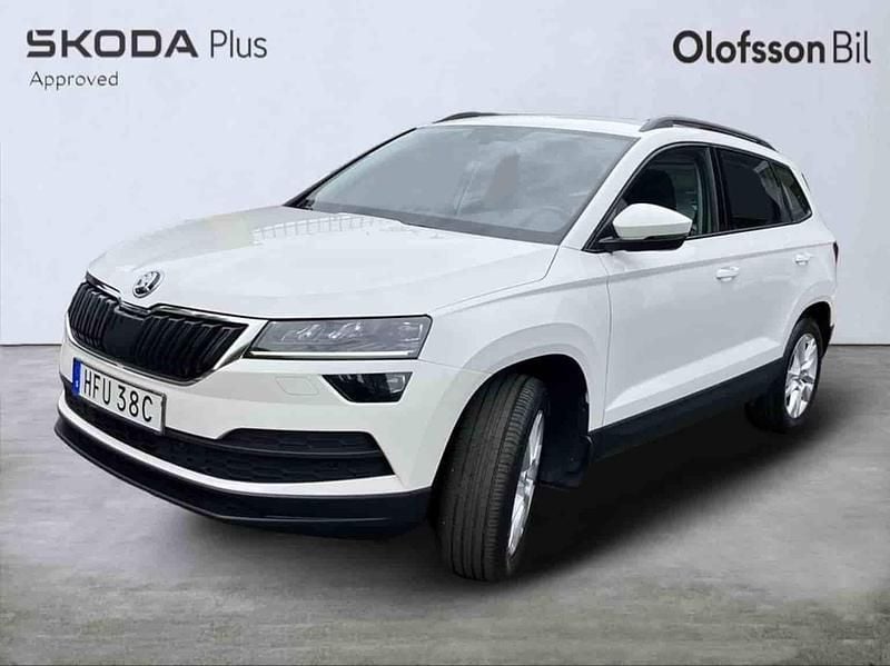 Vit Begagnad 2019 Skoda Karoq SUV | 209 900 kr (Marknadspris) - Bild 1/1