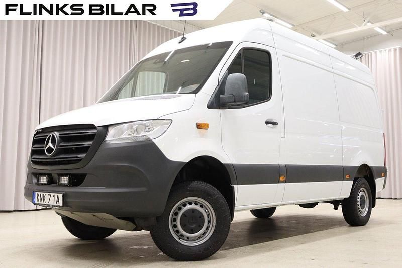 Vit Begagnad 2020 Mercedes Sprinter Van | 619 800 kr - Bild 1/4