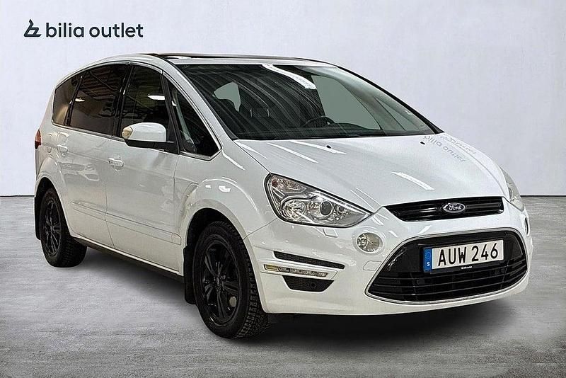 Begagnad Ford S-MAX Business Edition 163 HK (119 kW) 2012 Vit Minibuss