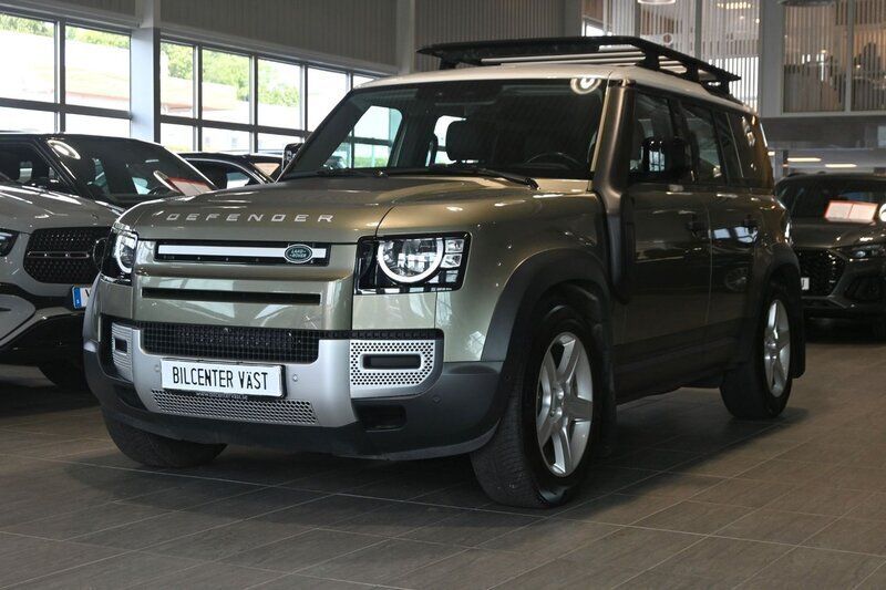 Grön Begagnad 2020 Land Rover Defender SUV | 649 000 kr (Bra pris) - Bild 1/4