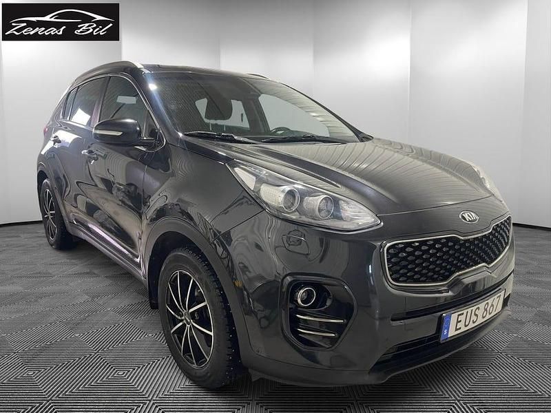 Begagnad Kia Sportage Advance 116 HK (85 kW) 2016 Svart SUV