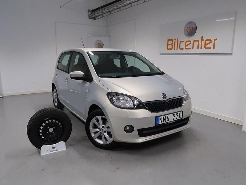 Silver Begagnad 2012 Skoda Citigo Halvkombi | 69 900 kr (Marknadspris) - Bild 1/3