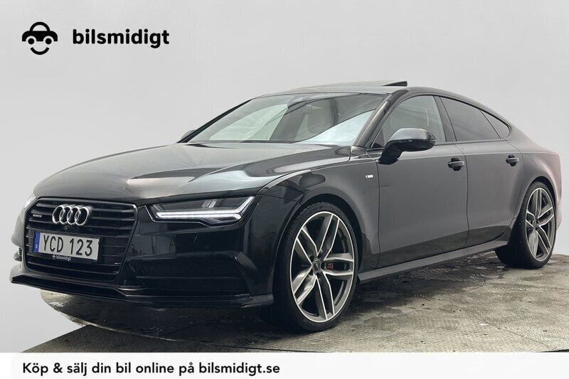 Svart Begagnad 2016 Audi A7 S-Line Halvkombi | 399 900 kr - Bild 1/4