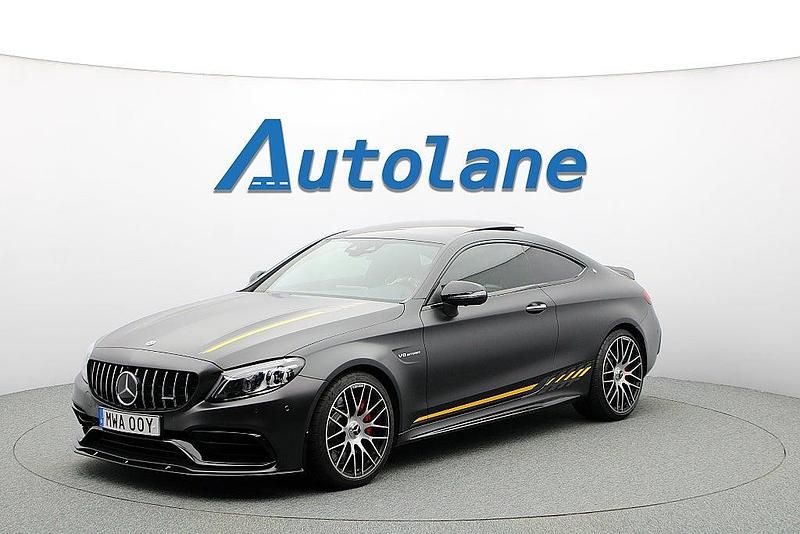 Begagnad Mercedes C63S AMG AMG 510 HK (375 kW) 2022 Grå Sportkupé