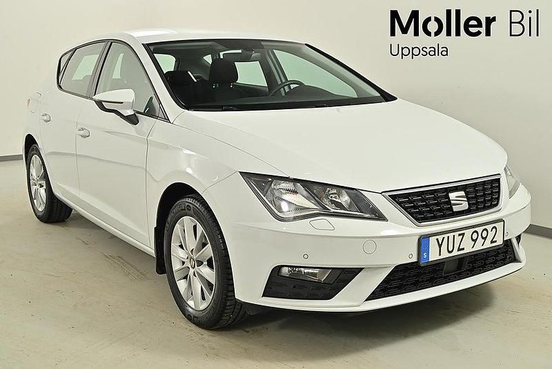 Nevada white metallic Begagnad 2019 Seat Leon Style Kombi | 134 900 kr (Marknadspris) - Bild 1/4