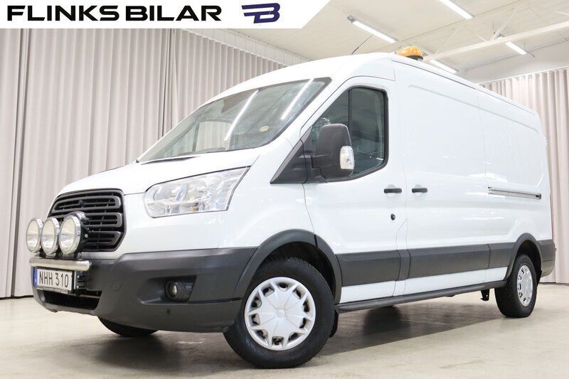 Vit (frozen white) Begagnad 2017 Ford Transit Van | 199 900 kr (Marknadspris) - Bild 1/4