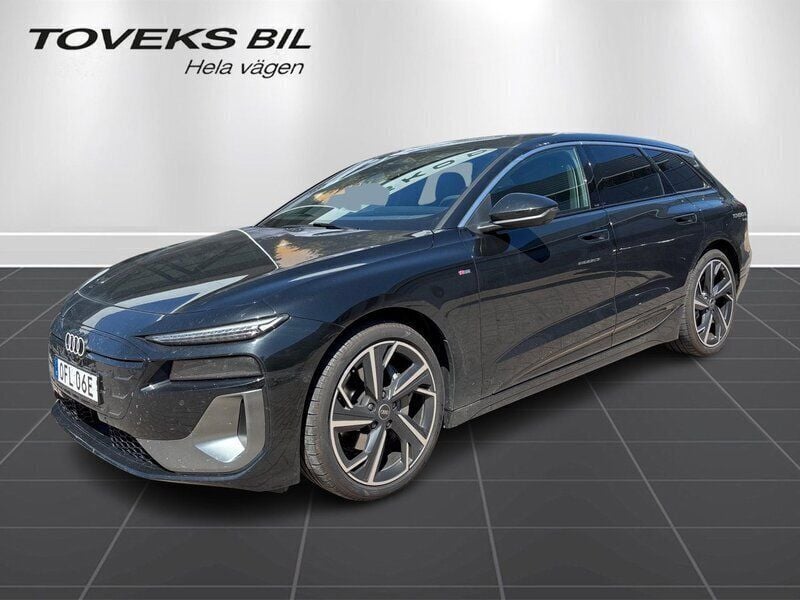 Svart Begagnad 2025 Audi A6 e-tron S-Line Kombi | 819 000 kr - Bild 1/4