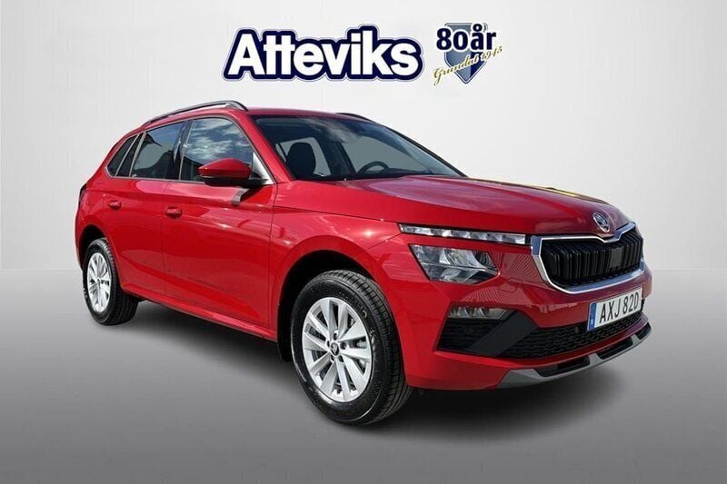 Röd Ny 2025 Skoda Kamiq Selection SUV | 321 100 kr (Marknadspris) - Bild 1/4