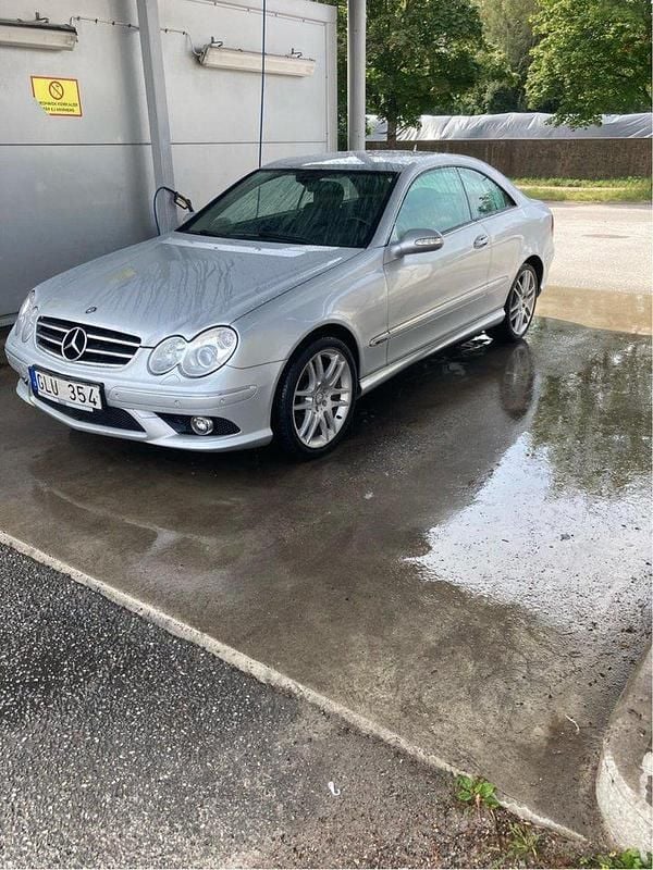 Silver Begagnad 2008 Mercedes CLK200 Avantgarde Sportkupé | 85 000 kr (Marknadspris) - Bild 1/1