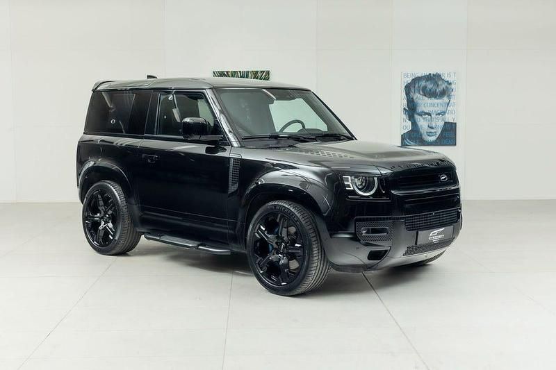 Svart Begagnad 2021 Land Rover Defender SUV | 1 698 000 kr - Bild 1/4