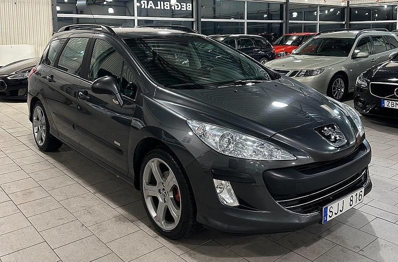 Begagnad Peugeot 308 SW 140 HK (102 kW) 2009 Mörkgrå Kombi
