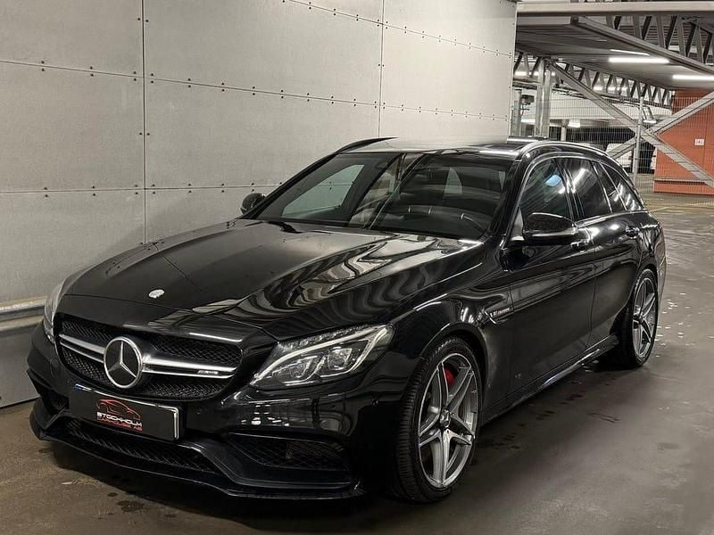 Svart Begagnad 2015 Mercedes C63S AMG AMG Kombi | 369 900 kr - Bild 1/4