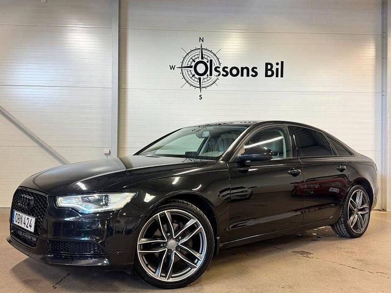 Svart Begagnad 2013 Audi A6 Sedan | 169 900 kr (Lite dyr) - Bild 1/4