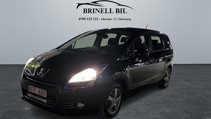 Begagnad Peugeot 5008 158 HK (116 kW) 2009 Svart Minibuss