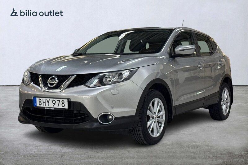 Silver Begagnad 2015 Nissan Qashqai SUV | 89 900 kr (Bra pris) - Bild 1/4