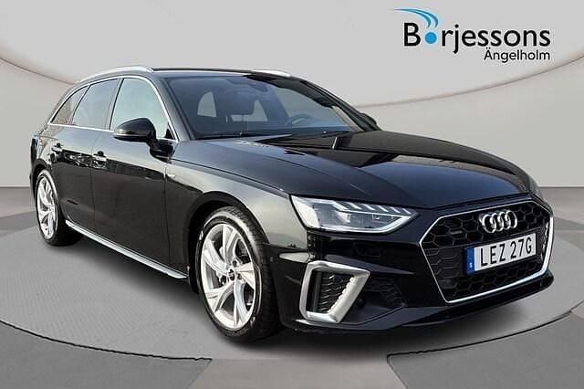 Svart Begagnad 2023 Audi A4 S-Line Kombi | 362 000 kr (Marknadspris) - Bild 1/4