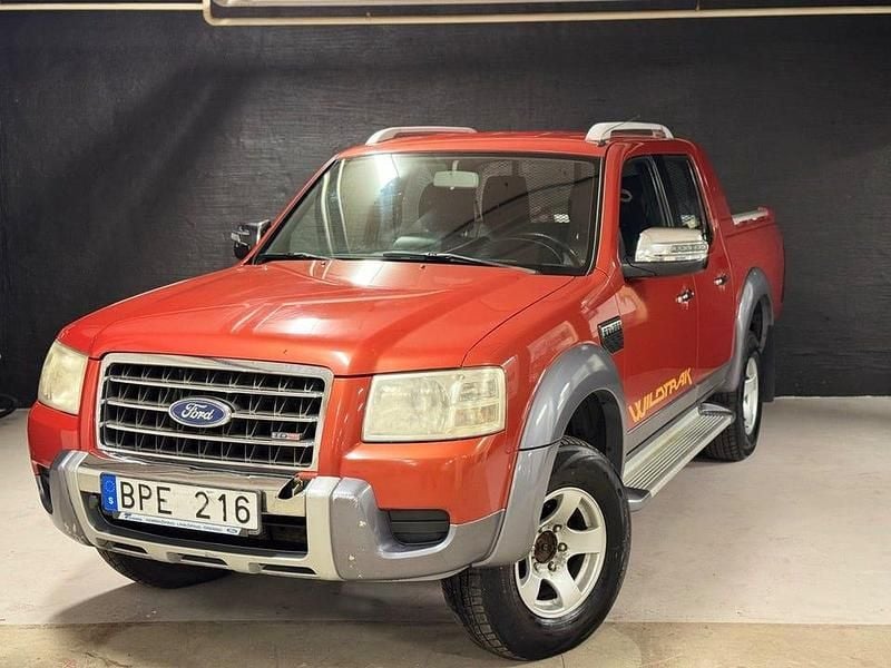 Orange Begagnad 2008 Ford Ranger Wildtrack Pickup | 99 900 kr (Lite dyr) - Bild 1/4