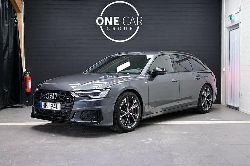 Grå Begagnad 2024 Audi A6 S-Line Kombi | 499 700 kr (Marknadspris) - Bild 1/4