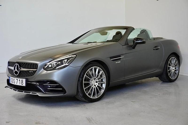 Begagnad Mercedes SLC43 AMG AMG 367 HK (269 kW) 2016 Grå Sportkupé