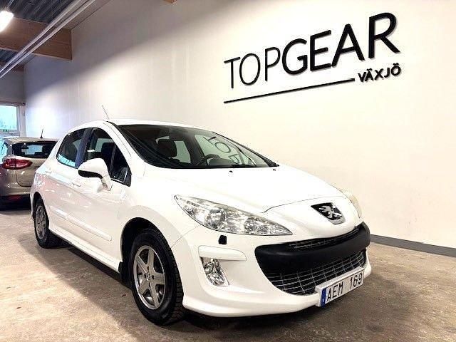 Vit Begagnad 2010 Peugeot 308 Halvkombi | 54 900 kr (Lite dyr) - Bild 1/4