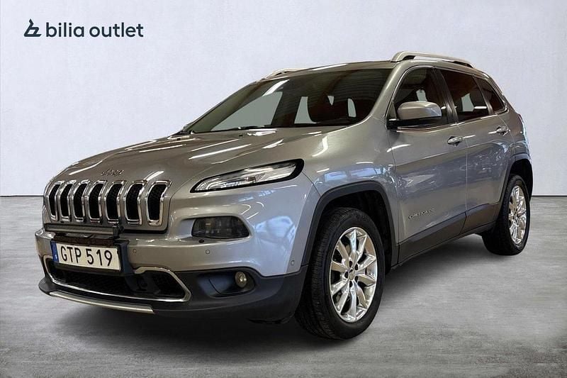 Grön Begagnad 2015 Jeep Cherokee SUV | 69 900 kr (Marknadspris) - Bild 1/4