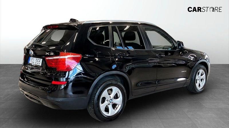Begagnad BMW X3 191 HK (140 kW) 2016 Svart SUV
